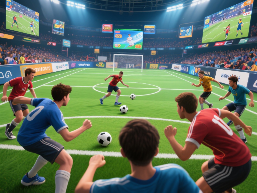 此外，体育游戏还能培养团队精神和竞争意识。许多在线