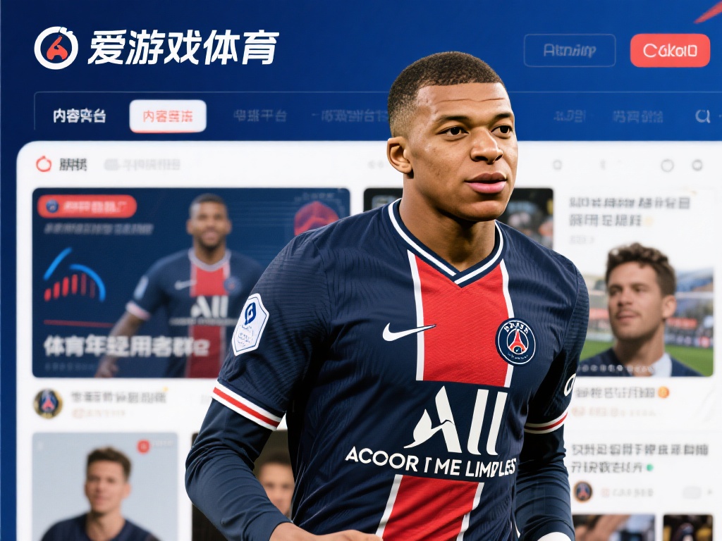 在众多体育相关的内容平台中，姆巴佩无疑是热门话题的